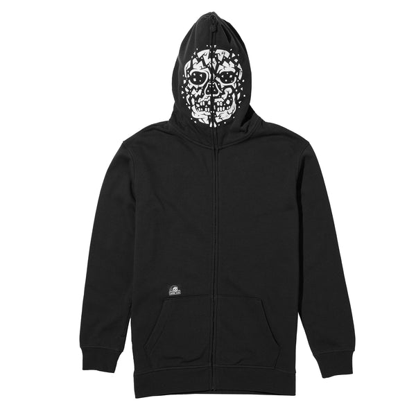 Unchained Women's Body Bag Zip Hoodie - Black – Lurking Class