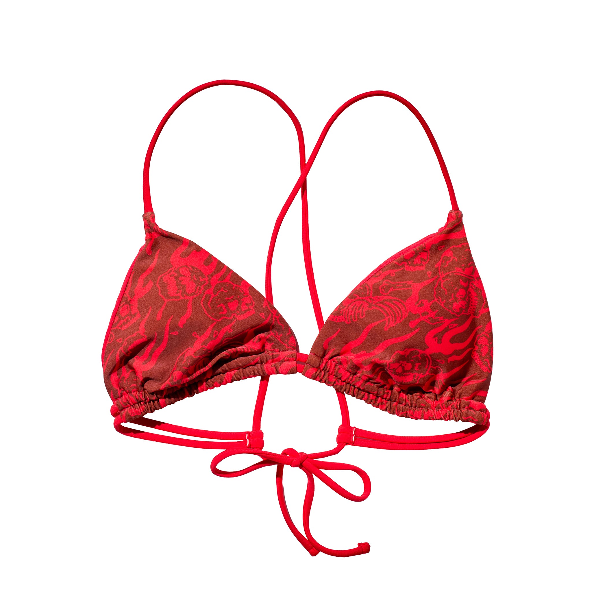 Burning Souls Bikini Top - Red – Lurking Class