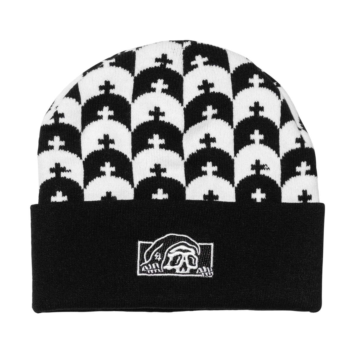 Graves Beanie - Black/White – Lurking Class