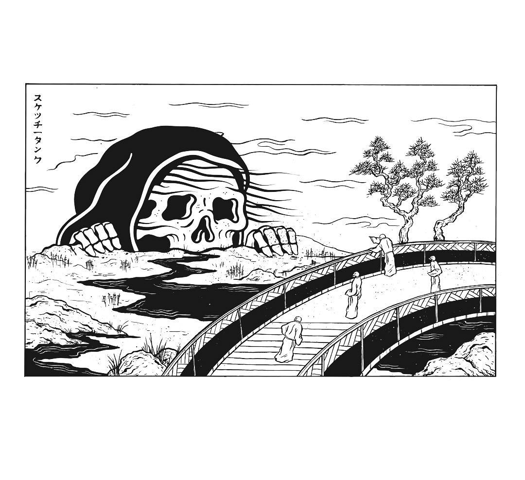 Sketchy Tank X Mr. Tucks Collab Shirts