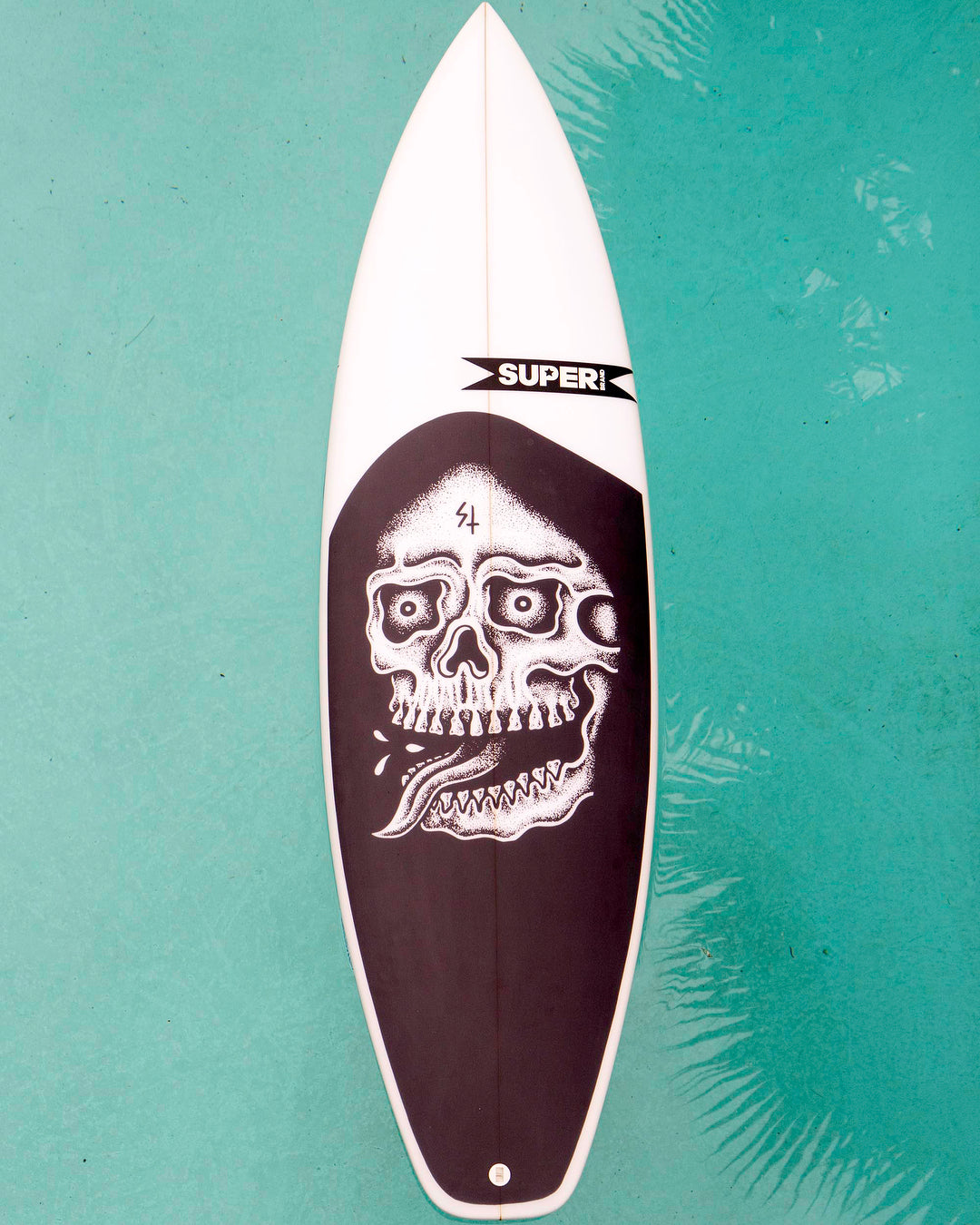 Sketchy Tank X Super Brand Collab Surfboard