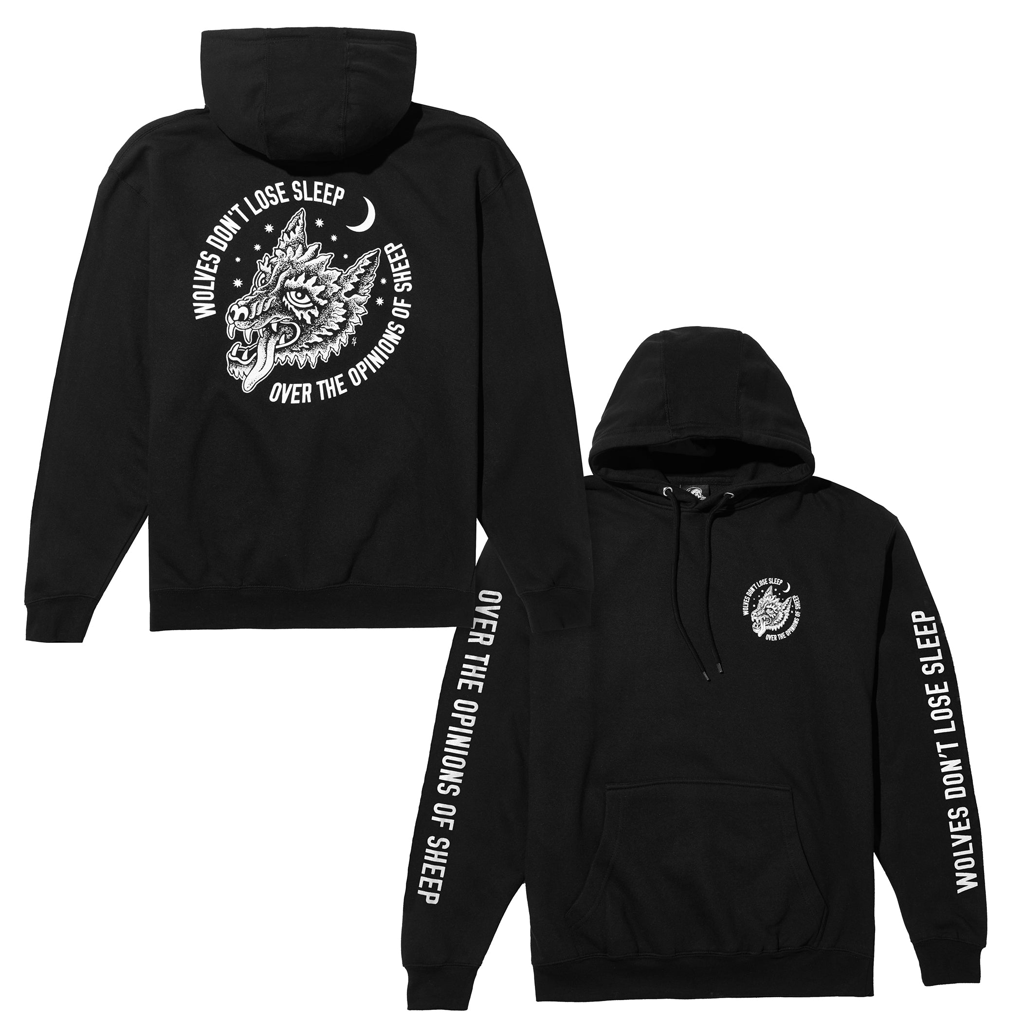 Opinions Hoodie - Black – Lurking Class