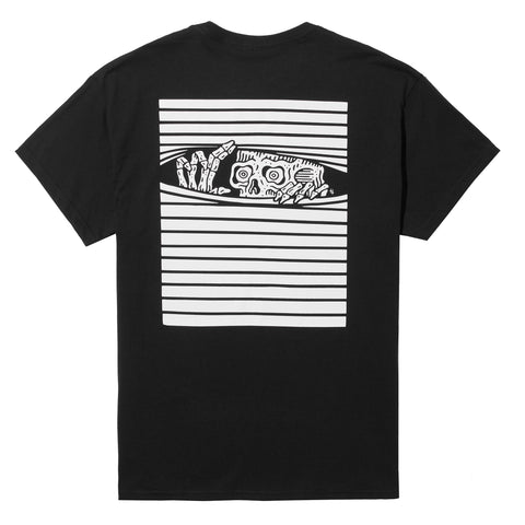 Peeking Tee - Black