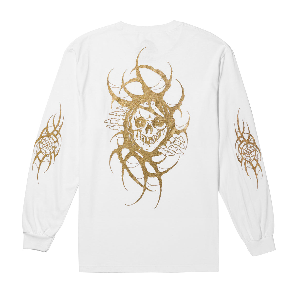 Sin x Kyle Grand Long Sleeve - White – Lurking Class