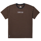 Stay Sharp Women's Stripe Shirt - Brown