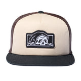 Box Logo Trucker Hat - Brown