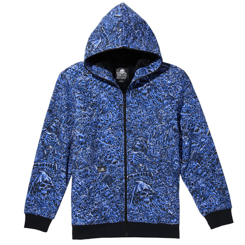 Madness x Matt Stikker Body Bag Hoodie - Black/Blue