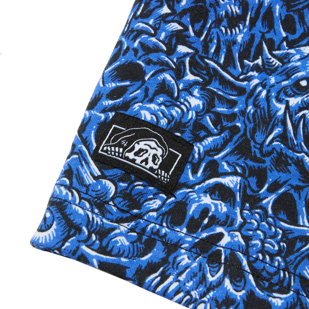 Madness x Stikker Knit Tee - Black/Blue – Lurking Class