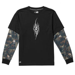 STATIC ROAR CREW BLACK Ｌ/XL STATIC ROAR CREW Black L/XL