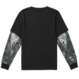 Sin x Kyle Grand 2Fer Knit Longsleeve- Black