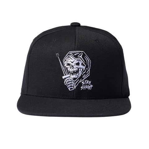 Stay Sharp Snapback - Black