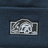 Box Logo Beanie - Navy