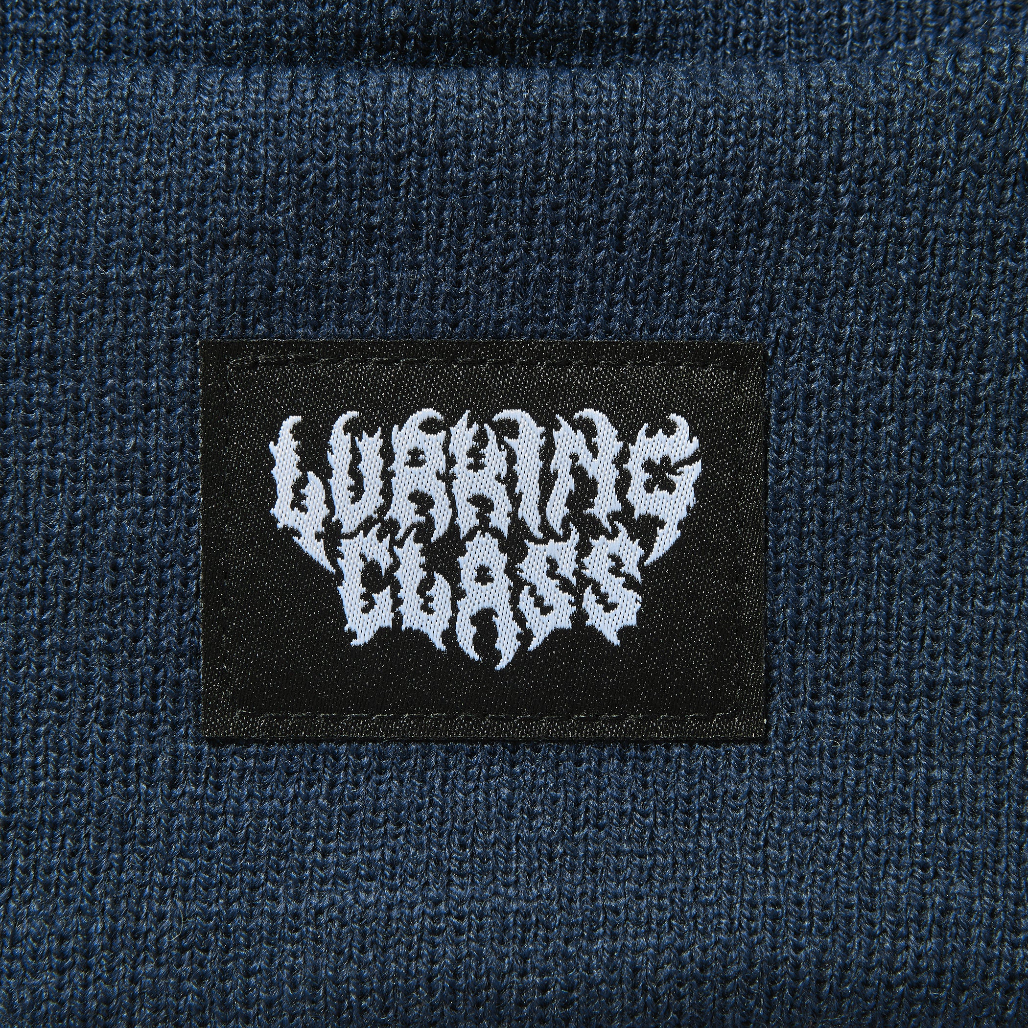 Box Logo Beanie - Navy – Lurking Class