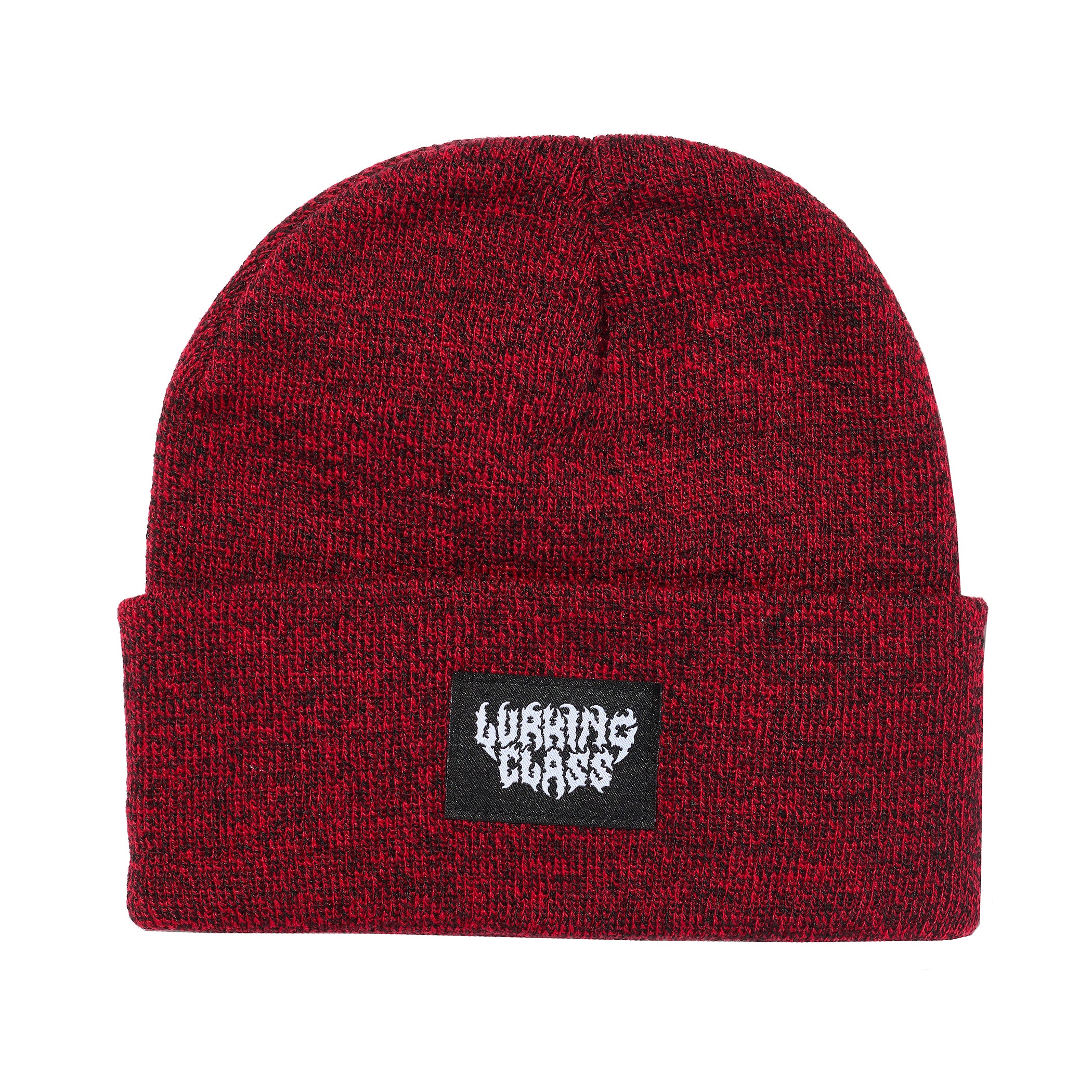 帽子 L.G.B. layered damage beanie L.G.B. Le Grande Bleu Racoon Rabbit Fur Mohawk Beanie White