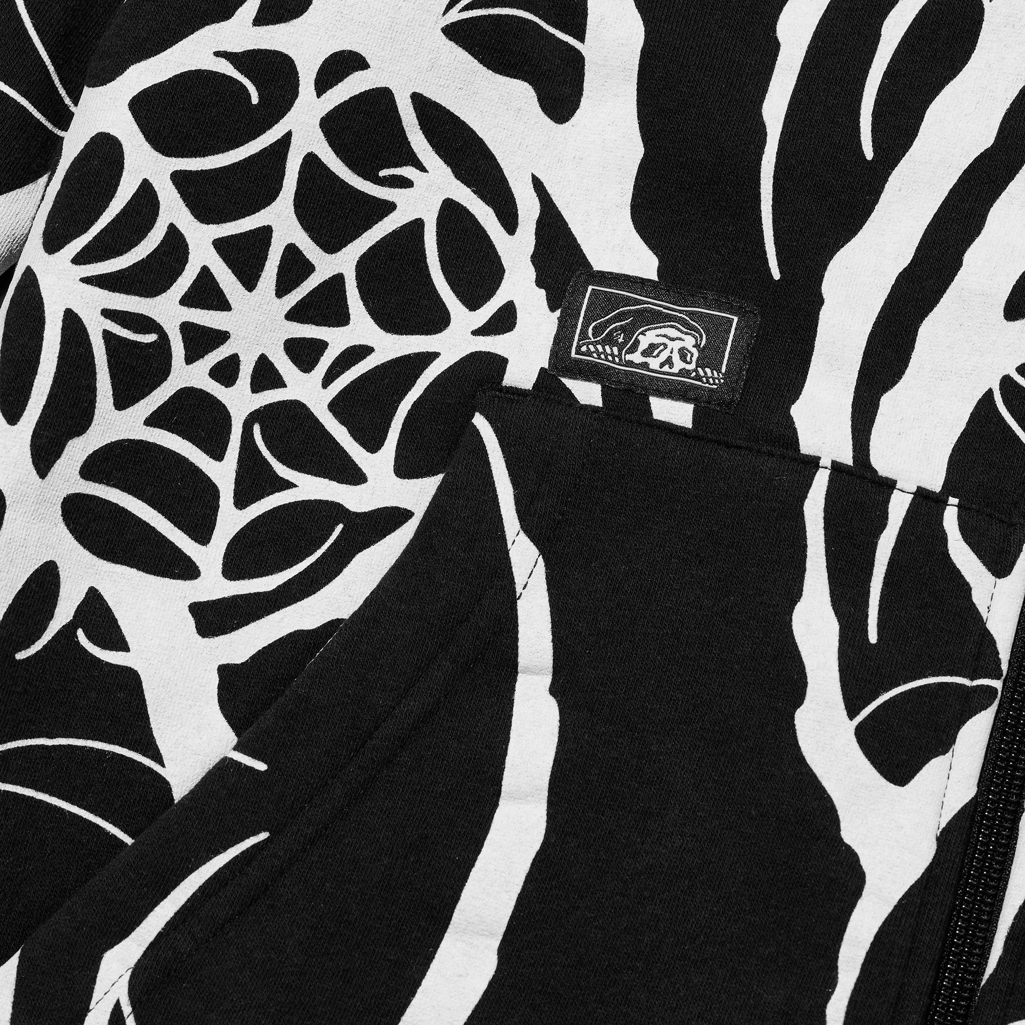 Sin x Kyle Grand Women's AOP Zip Hoodie - Black – Lurking Class