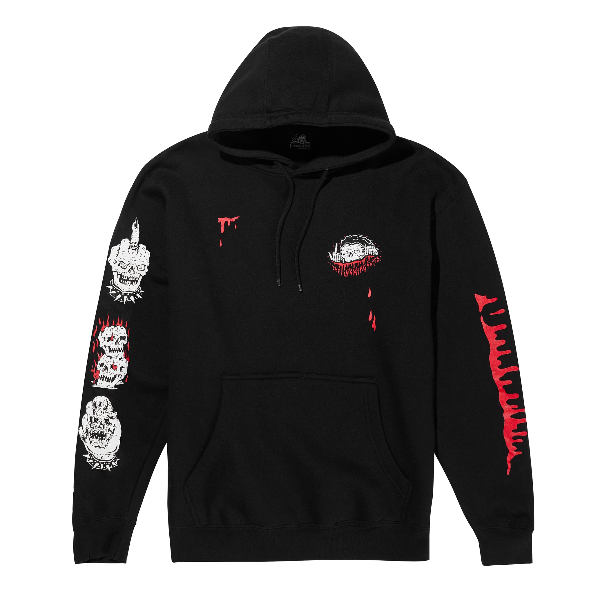 Slash Hoodie - Black – Lurking Class