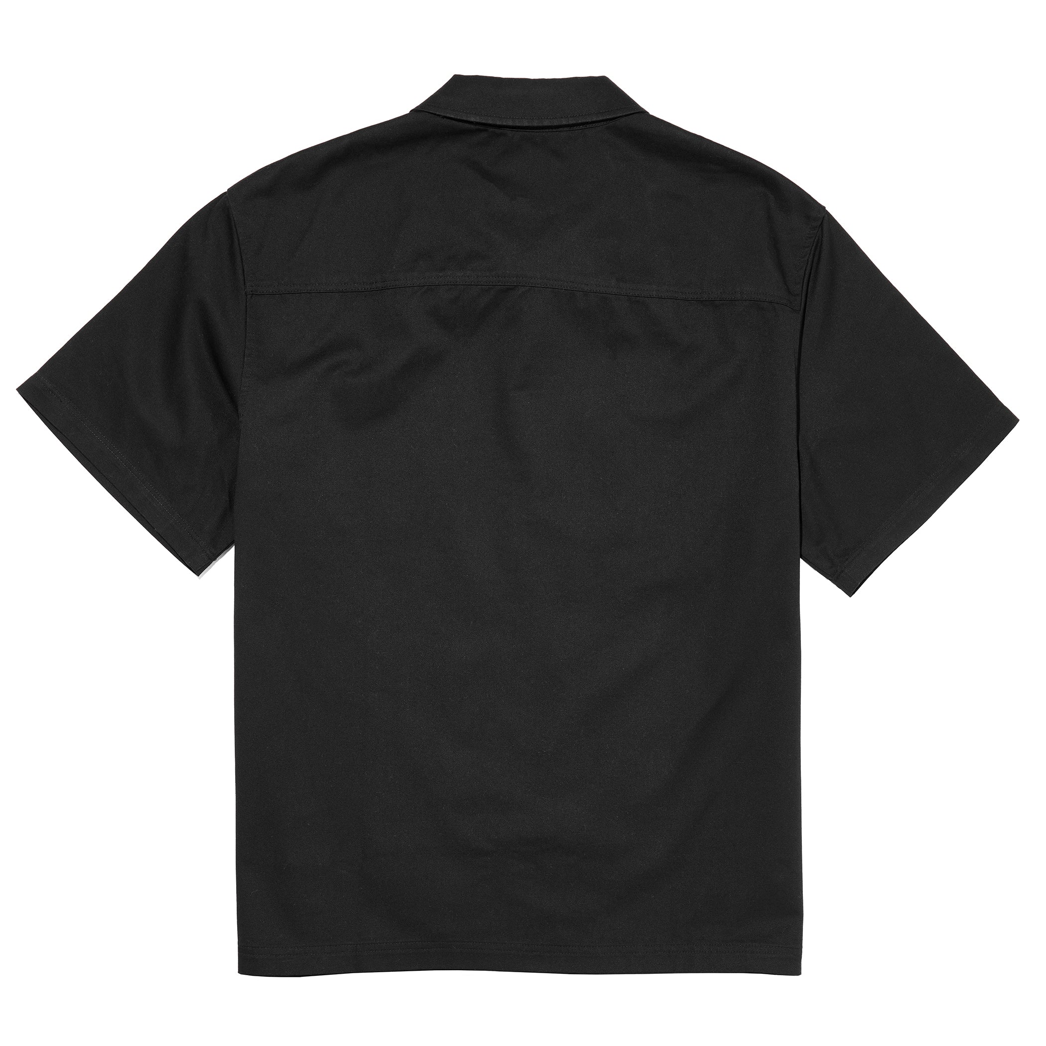 Sin Zip Up Work Shirt - Black – Lurking Class
