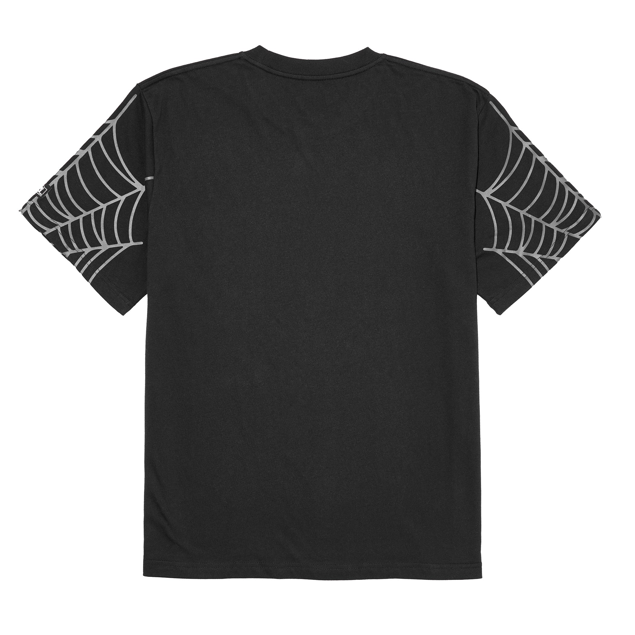 Web Skull Knit Tee - Black – Lurking Class