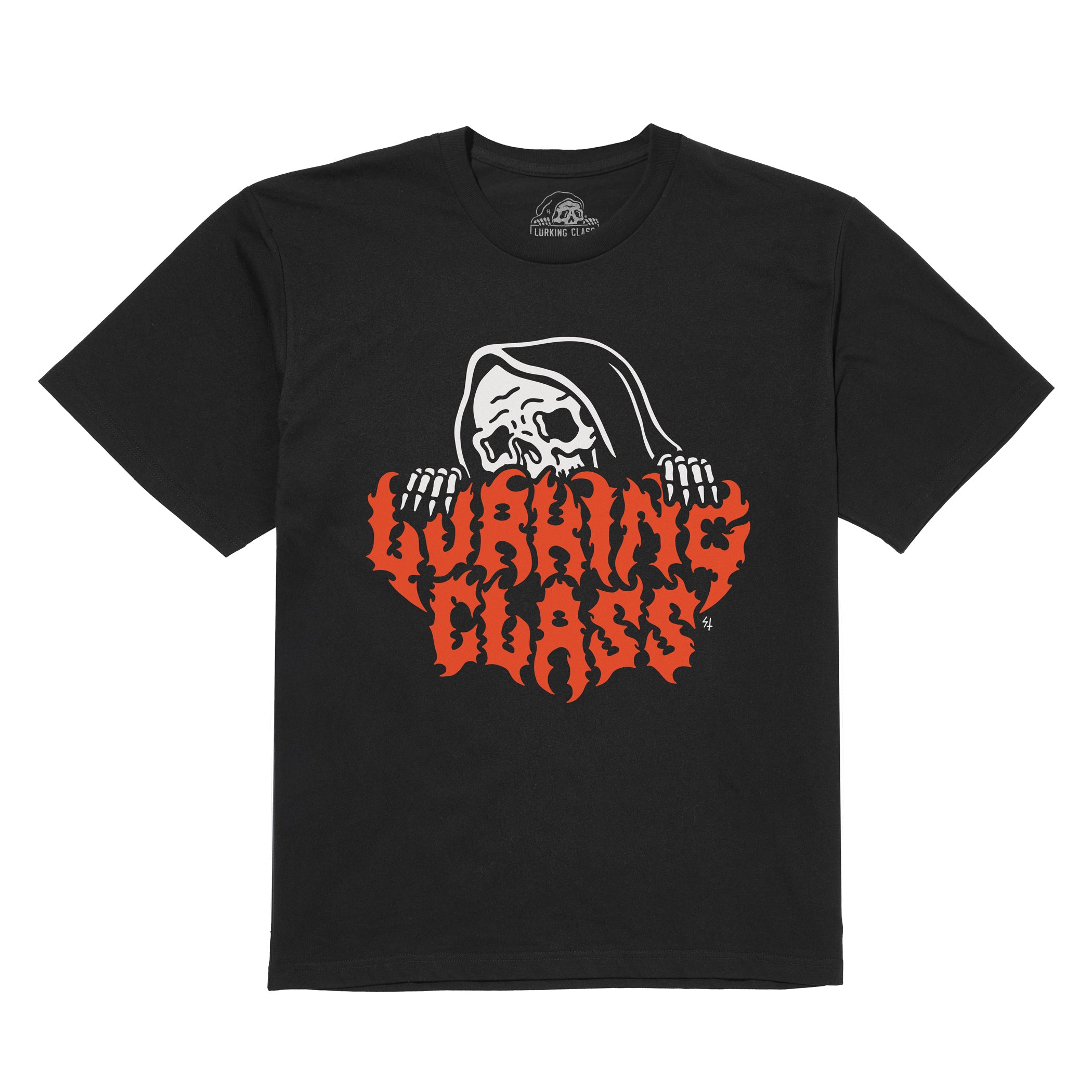 新品未使用　24-25 LURKING CLASS FIRE SKULL 153 Lurking Class by Sketchy Tank Slither Grey Zip Hoodie | Zumiez