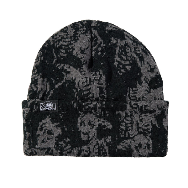 Matt Stikker x Neptune Beanie - Black/Grey – Lurking Class