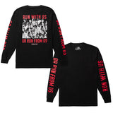 Run With Us Long Sleeve - Black