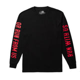 Run With Us Long Sleeve - Black