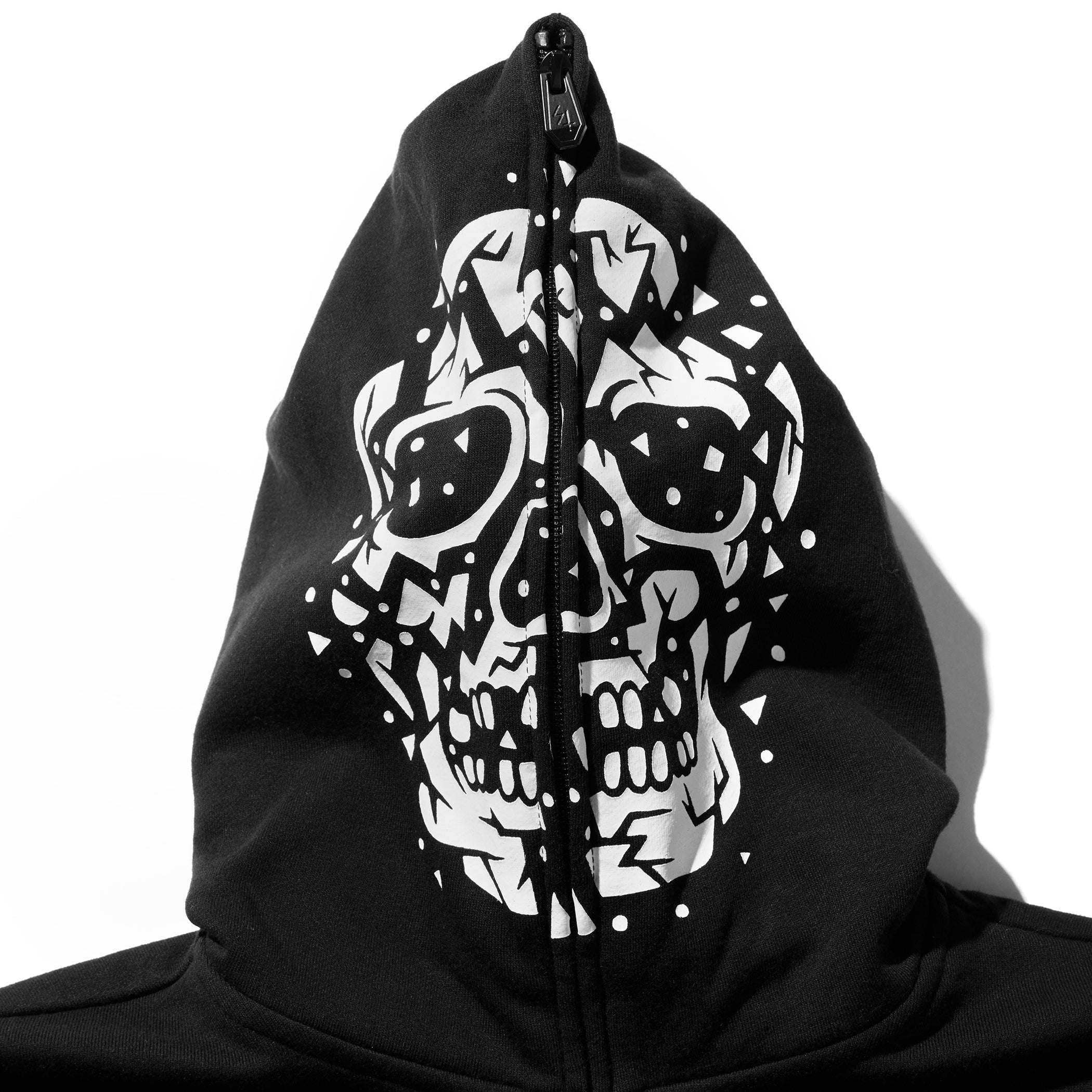 Unchained Body Bag Zip Hoodie - Black – Lurking Class