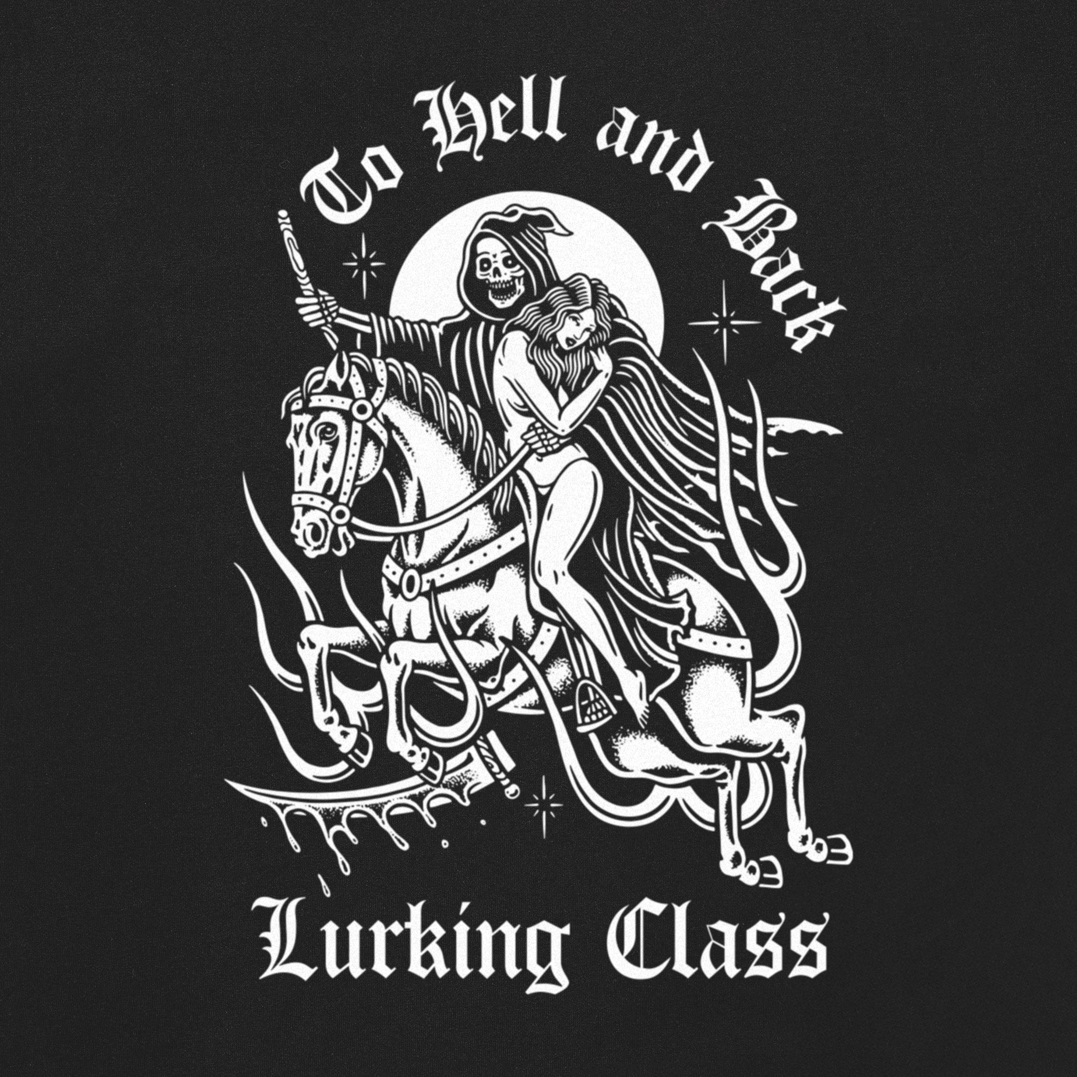 To Hell And Back Tee - Black – Lurking Class