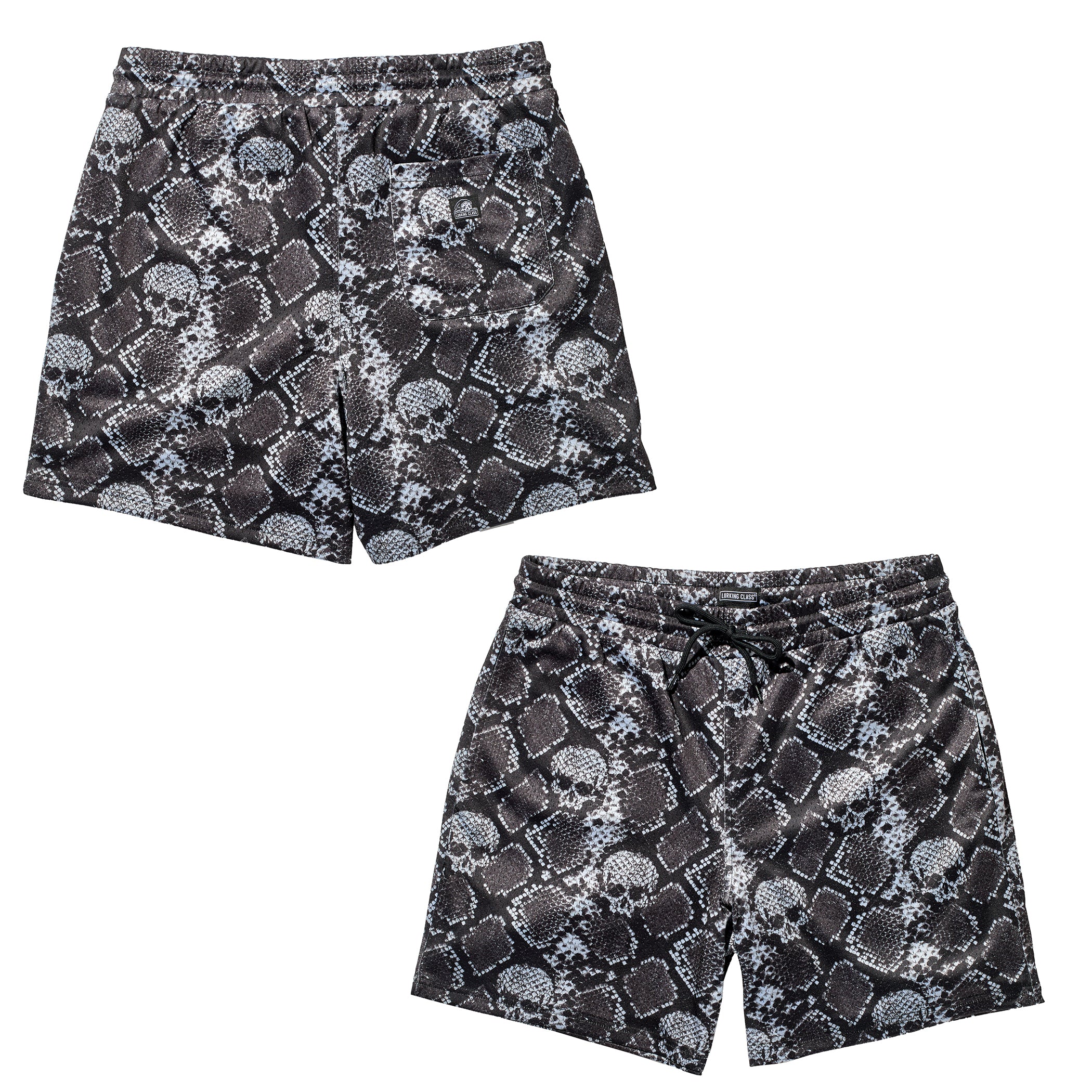 Python Mesh Short - Black – Lurking Class