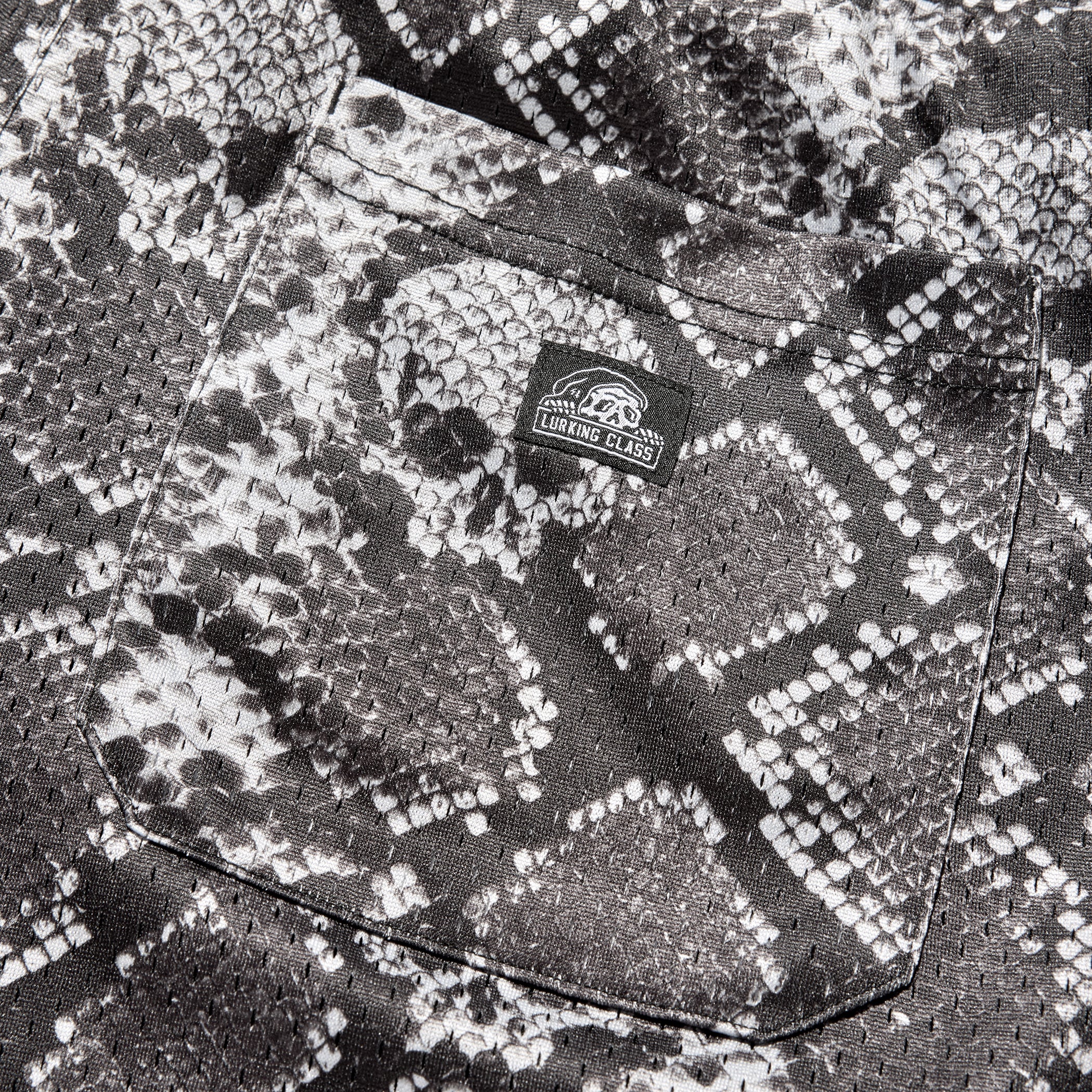 Python Mesh Short - Black – Lurking Class