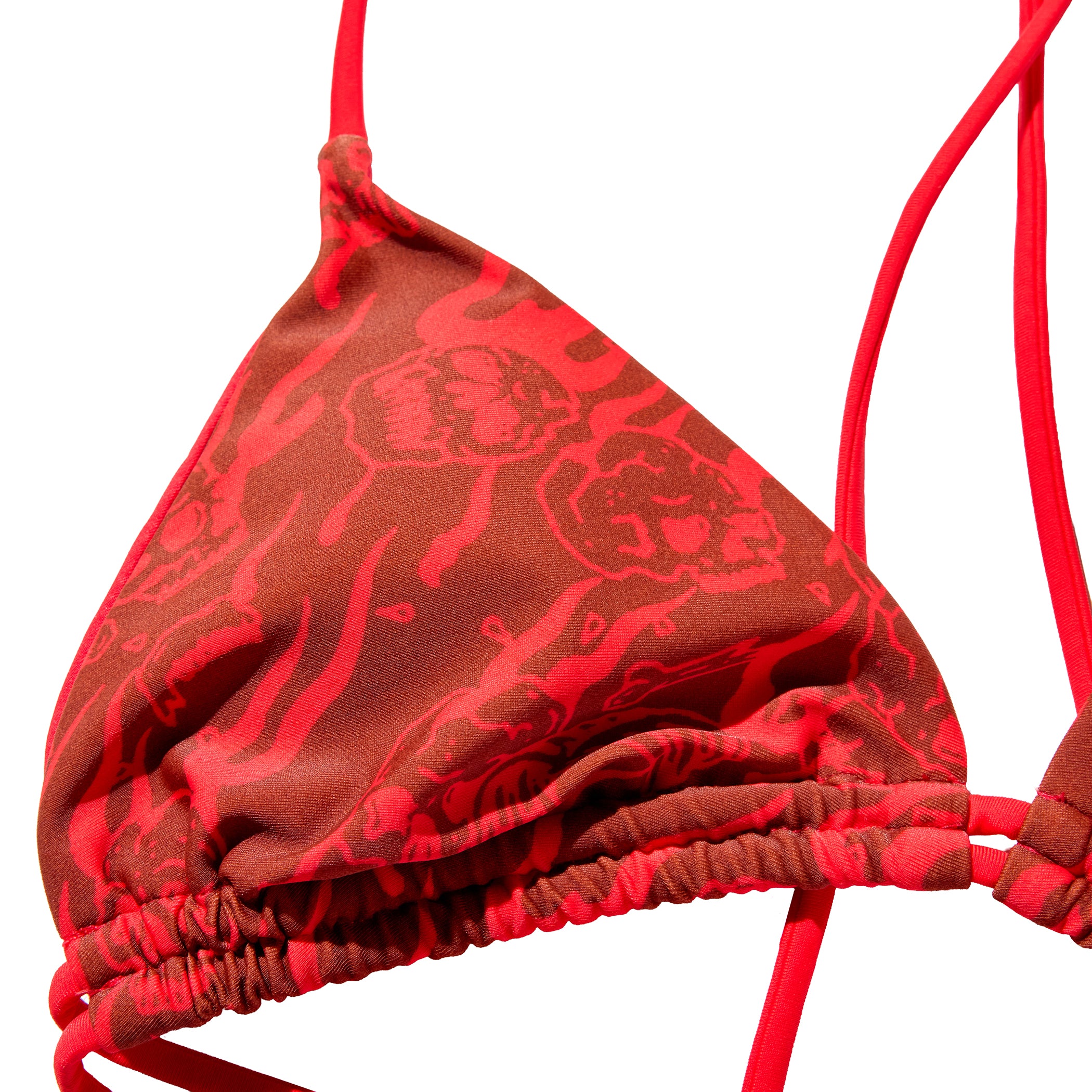 Burning Souls Bikini Top - Red – Lurking Class