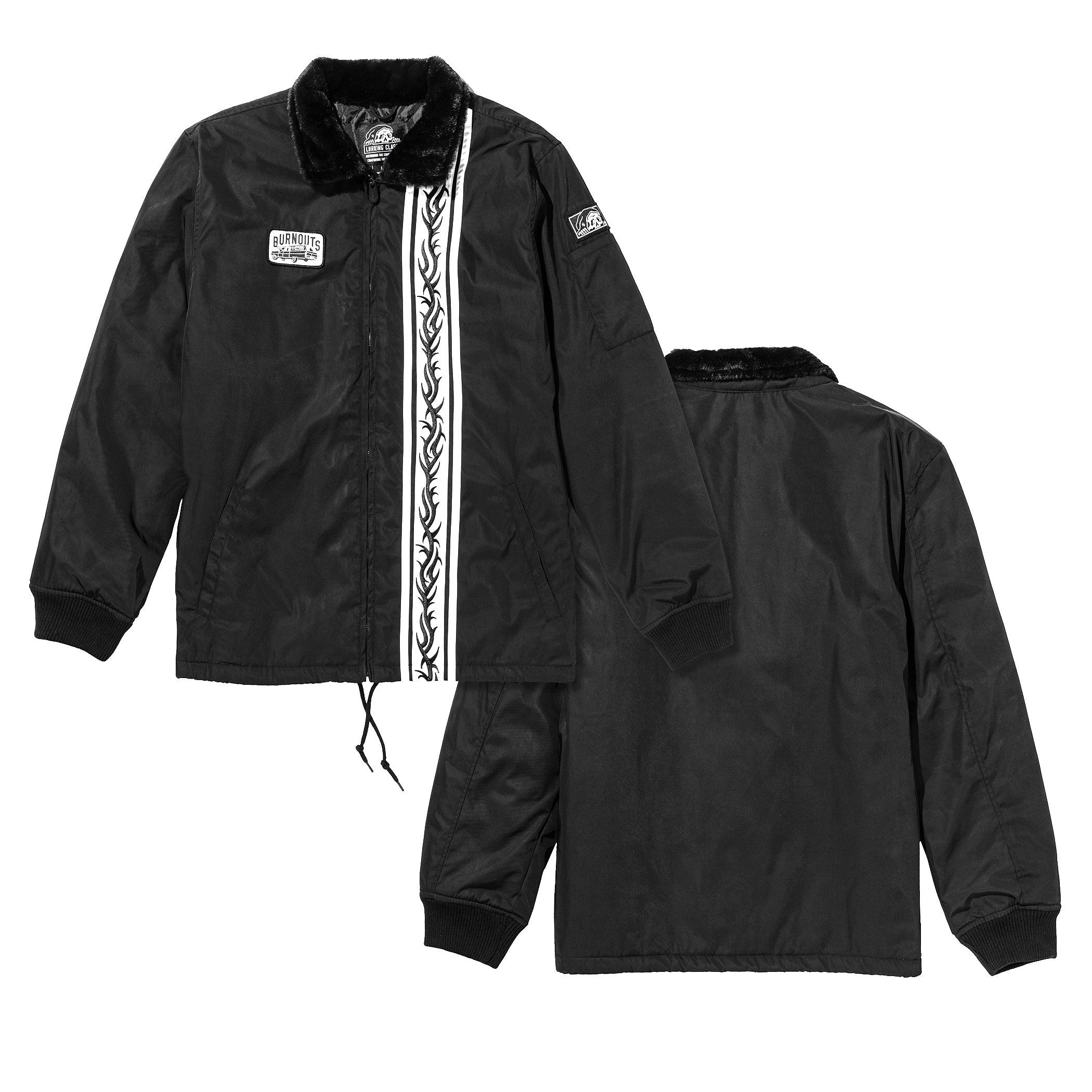 Burnouts Mechanics Jacket - Black – Lurking Class