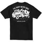 Party Never Ends Tee - Black