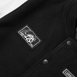 LC Box Logo Varsity Jacket - Black/White