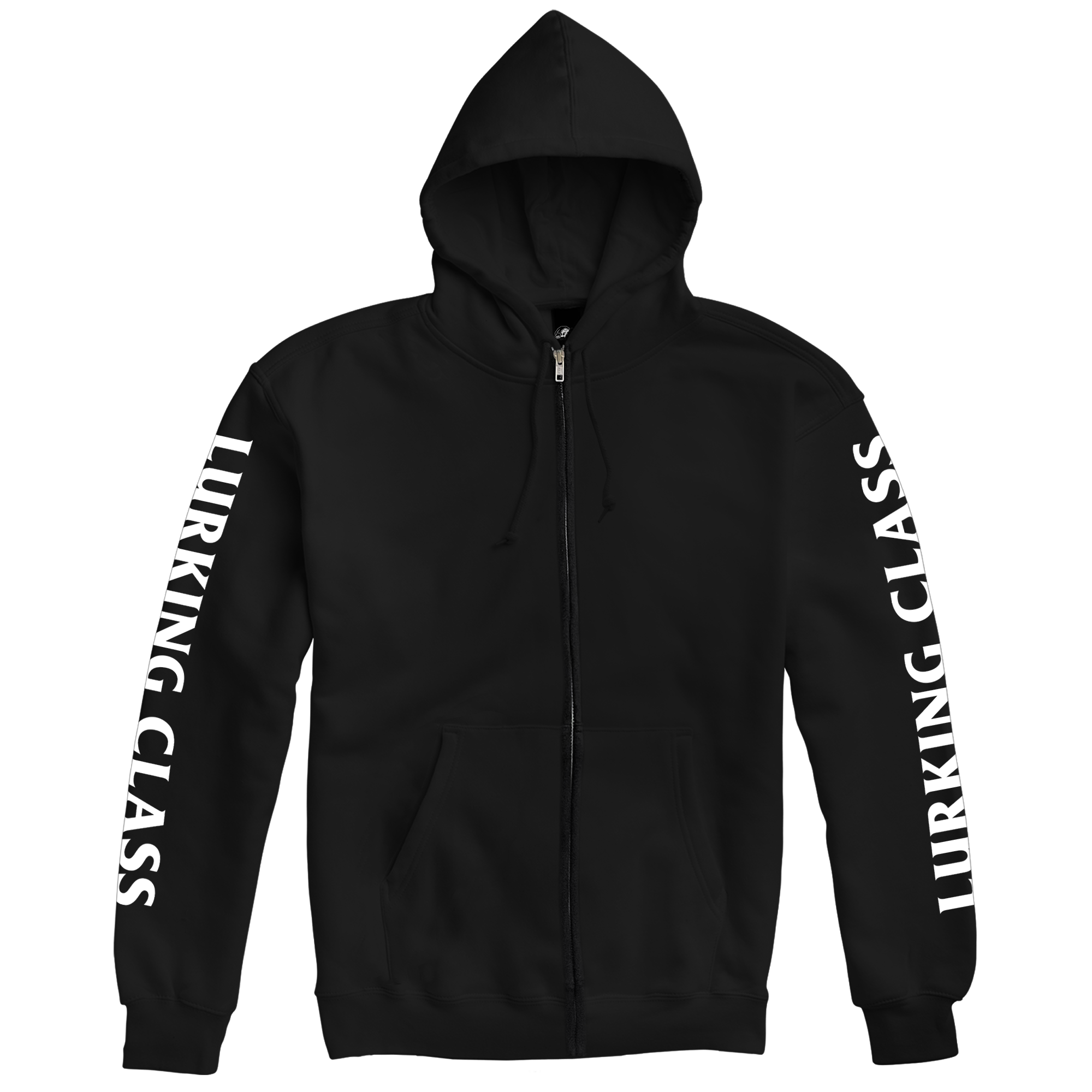 Disconnect Zip Up Hoodie - Black – Lurking Class