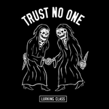 Trust No One Hoodie - Black
