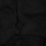 Stay Sharp Patch Hoodie - Black
