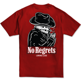 No Regrets Tee - Red