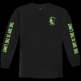 Sky Is The Limit Long Sleeve - Black/Glow In The Dark