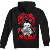 Easy Come Easy Go Zip Hoodie - Black