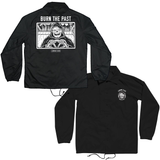 Burn The Past Coaches Jacket - Black