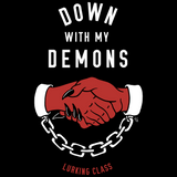 Down With My Demons Sleeveless Tee - Black