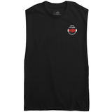 Down With My Demons Sleeveless Tee - Black