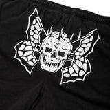 Skullfly Women's Sweat Shorts - Black