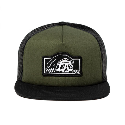 Lurker Trucker Hat - Military Green