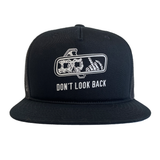 Look Back Trucker Hat - Black