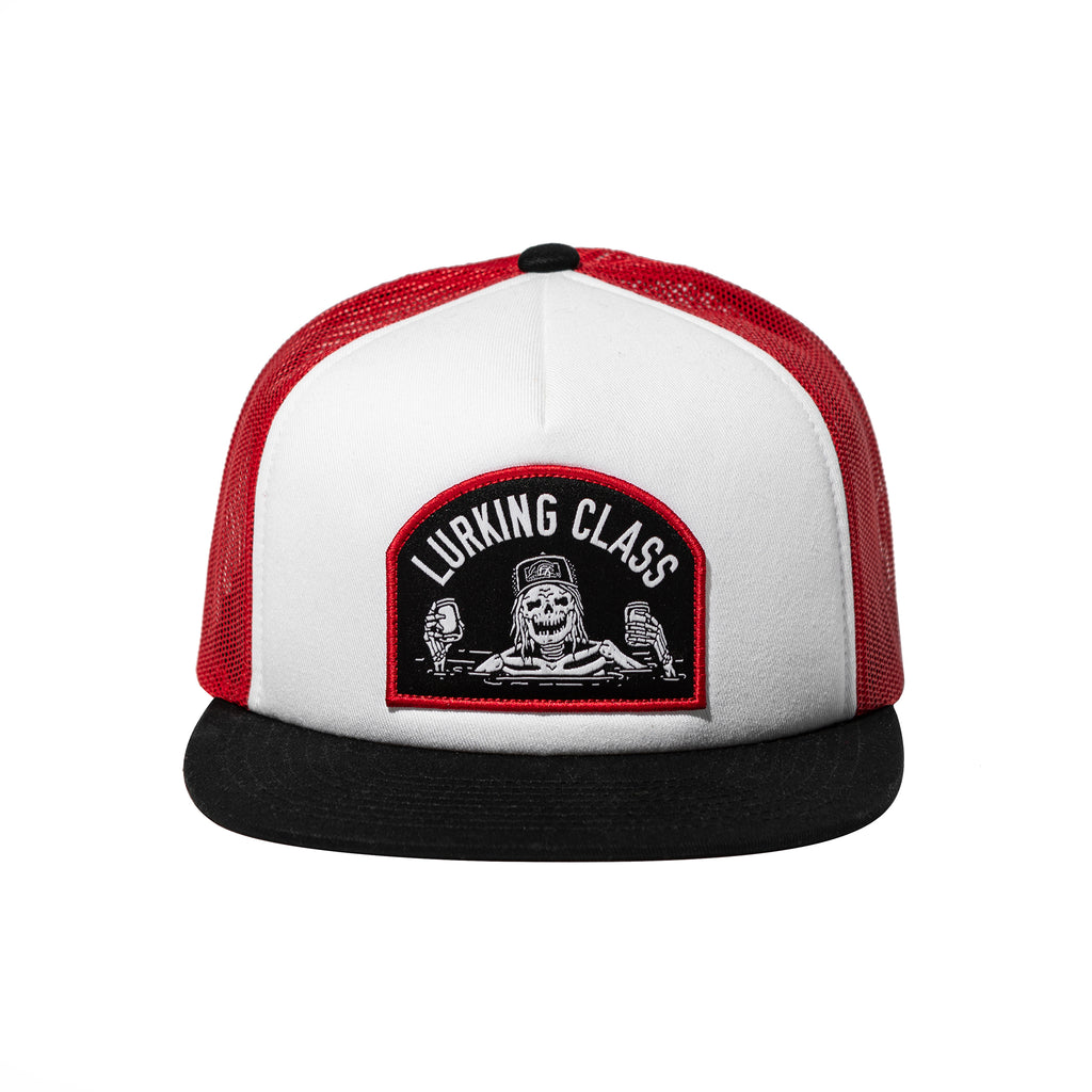 Living The Dream Trucker Hat - Red/White