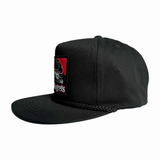 No Regrets Poplin Hat - Black