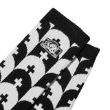 Graves Socks - Black/White