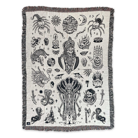 Desert Flash Woven Tapestry - Natural